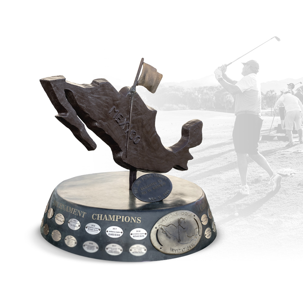 Pro-Am tournament trophey